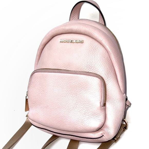 Michael Kors Erin Small Backpack Blush Leather | Convertible Holiday Gift | EUC - Picture 4 of 16